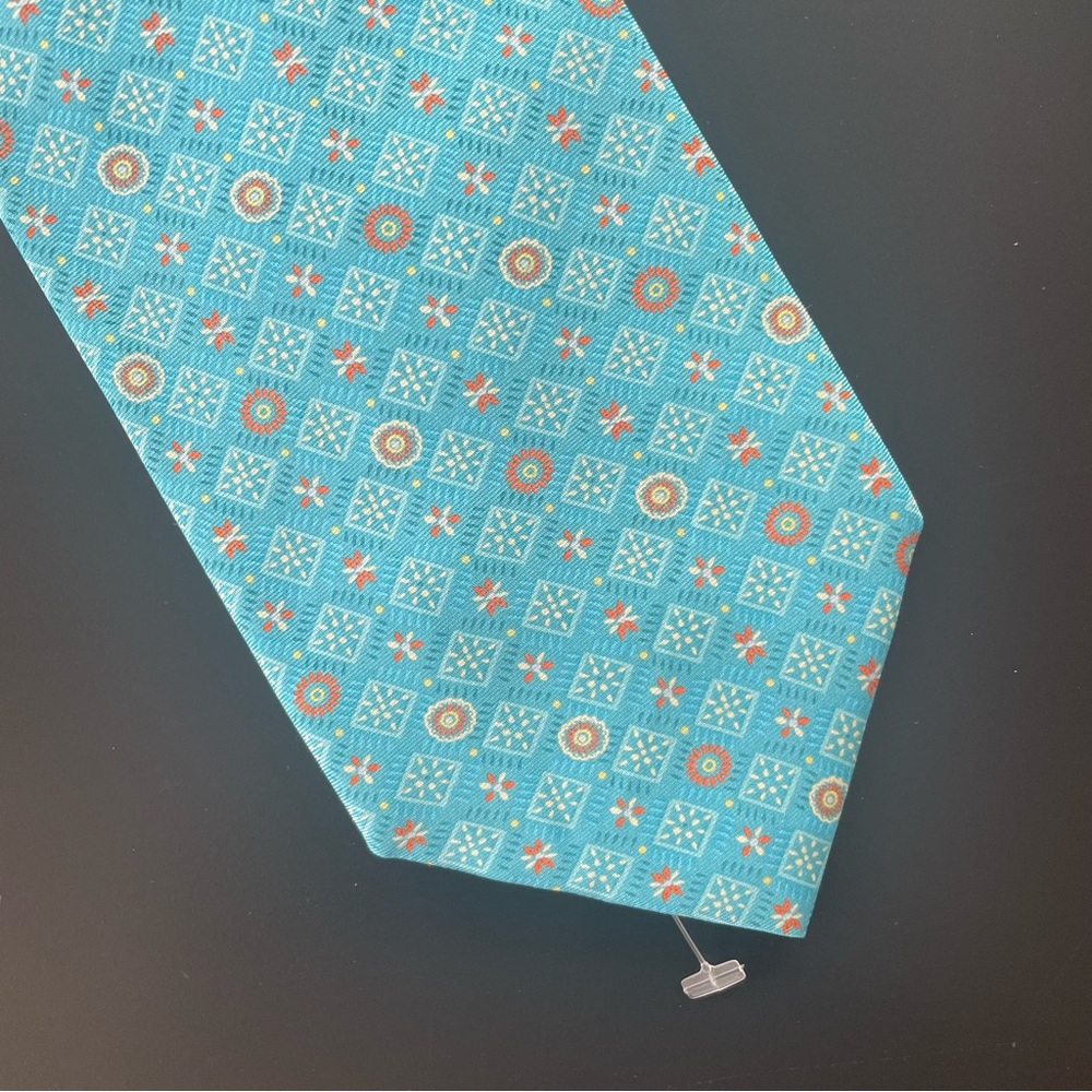 Pineda Covalin Mexico 100% Silk Tie
